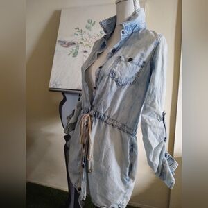 Light Blue🔹Denim Shirt-Dress by Life in Progress ~ Size: S
